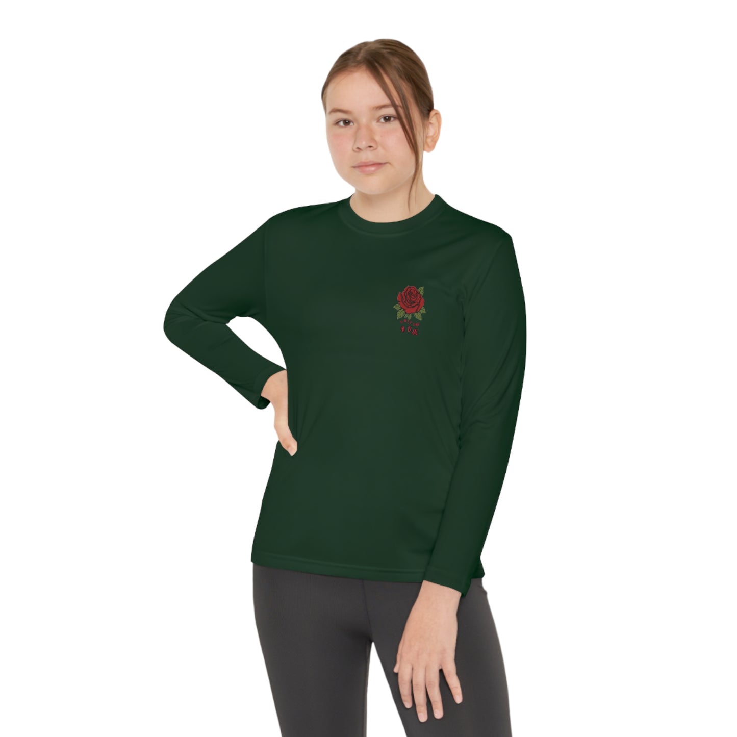 One Rose Youth Long Sleeve