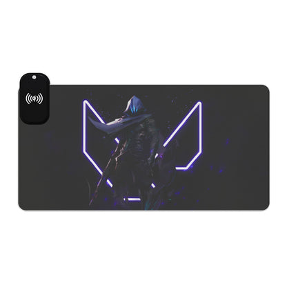 LED Valorant Gaming Mouse Pad