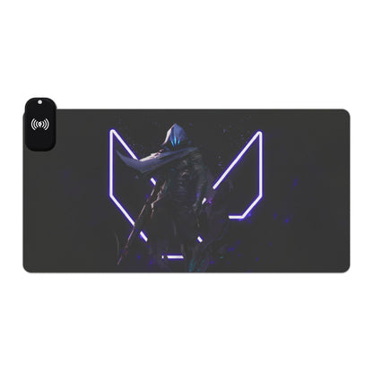LED Valorant Gaming Mouse Pad