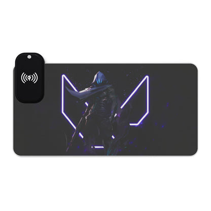 LED Valorant Gaming Mouse Pad